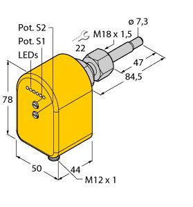 自由旋转 FCST 流量传感器功能 FCST-A4P-2AP8X-H1140图片