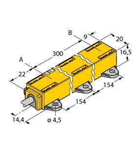 感应式直线位移传感器 LI300P1-Q17LM1-LU4X2/S97图片