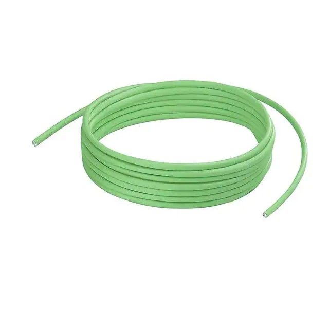 4(2 对双绞线)芯多线对线缆绿色 22 AWG 箔，编织线 328.1'(100.0m) 8898990000图片