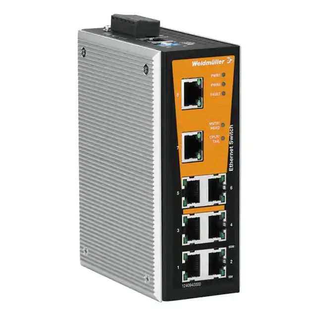 网络交换机-托管型 8 个端口 IP30 1240940000图片