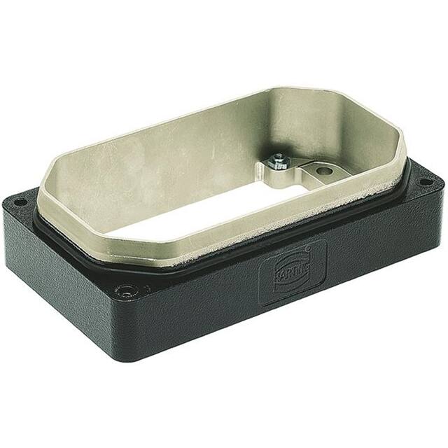 基座-面板安装连接器底部进入-48B IP65/IP68/IP69K-防尘，耐水，防水 09400480311图片