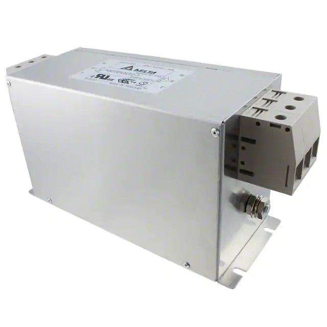 三相(角接) EMC/EMI 线路滤波器 480VAC 50/60Hz 两级端接块 100TDVST2-1图片