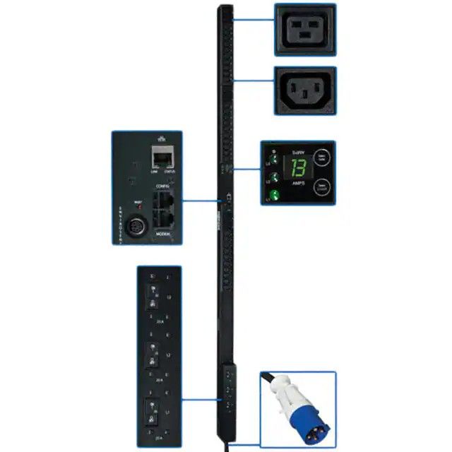 PDU 3-PHASE MONITORED 208V 8.6KW PDU3VN10G30图片