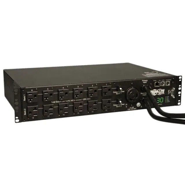 PDU SWITCHED ATS 30A 24 5-15/20R PDUMH30ATNET图片