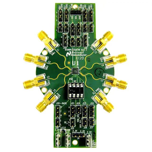DS80PCI102 收发器，PCI Express 接口评估板 DS80PCI102EVK/NOPB图片