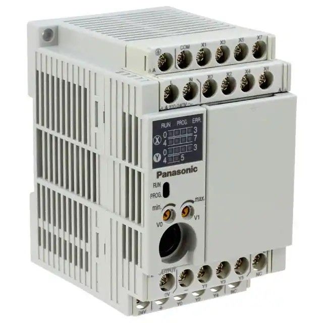 控制器 - 可编程逻辑(PLC)底座安装，DIN 轨道 100 ~ 240VAC AFPX-C14T图片
