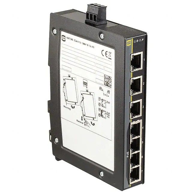 网络交换机-非托管型 7 个端口 IP30 24034070030图片