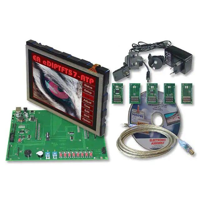 EA eDIPTFT57 LCD 显示器显示评估板 EA EVALEDIPTFT57图片