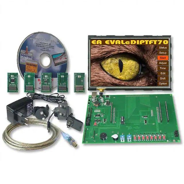 EA eDIPTFT70 LCD 显示器显示评估板 EA EVALEDIPTFT70图片
