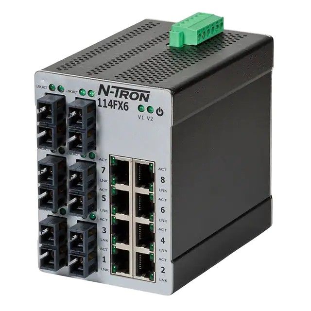 网络交换机-非托管型 14 个端口 114FXE6-ST-80图片