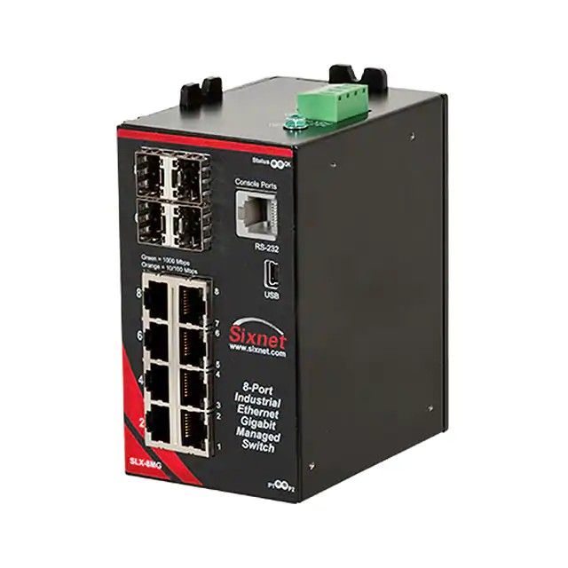 网络交换机-托管型 12 个端口 IP40 SLX-8MG-1图片