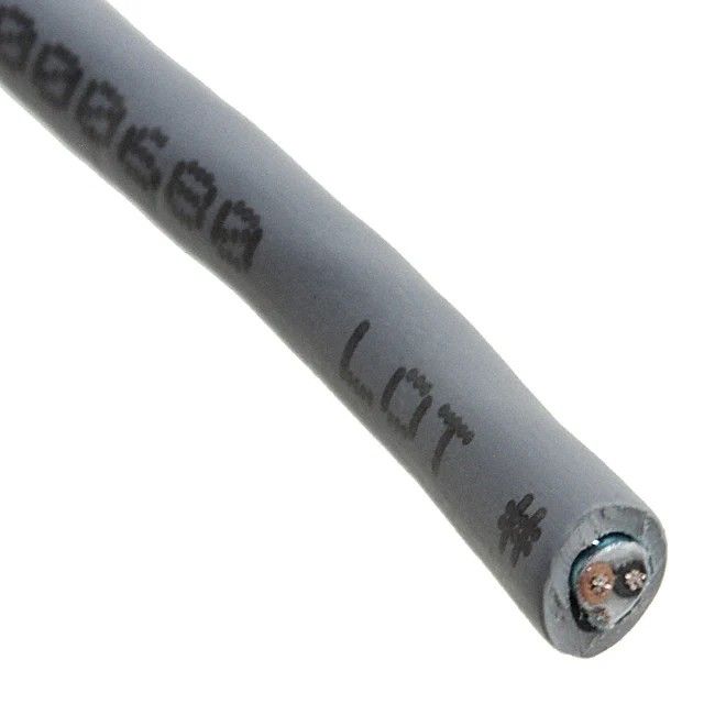2 芯多芯线缆石板色 26AWG 箔 1000.0'(304.8m) 77147 SL001图片