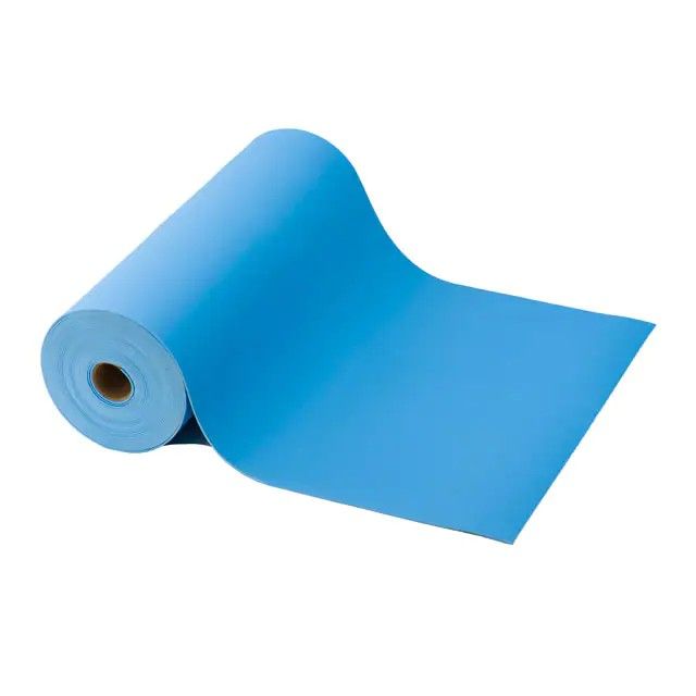 耗散桌子，工作台接地垫聚合物蓝色，浅色 40'(12.19m) X 2'(0.61m) 62100图片