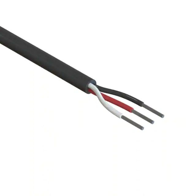 3 芯多芯线缆黑色 18AWG 1000.0'(304.8m) 30-00365图片