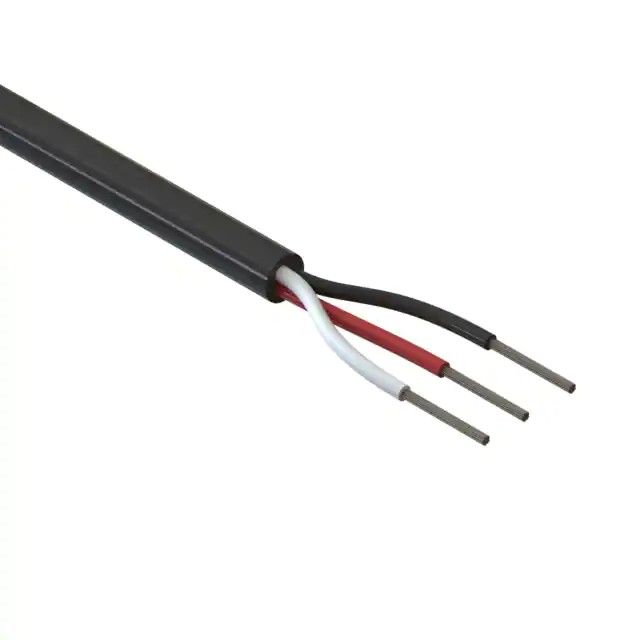 3 芯多芯线缆黑色 20AWG 1000.0'(304.8m) 30-00368图片