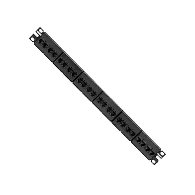 PANEL PATCH CAT6 24PORT 1ROW CP24688BL图片