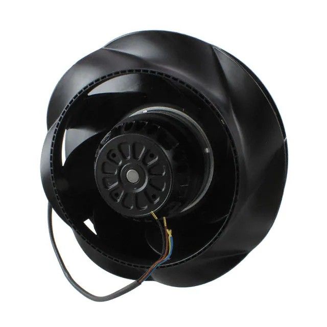 风扇电动叶轮 230VAC 圆形-255mm 直径滚珠 1006.5 CFM(28.18m³/min) 4 引线 R2E250-RB06-12图片