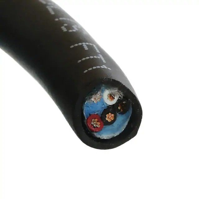 4(2 对双绞线)芯多线对线缆黑色 18AWG 箔 100.0'(30.5m) 25372 BK005图片