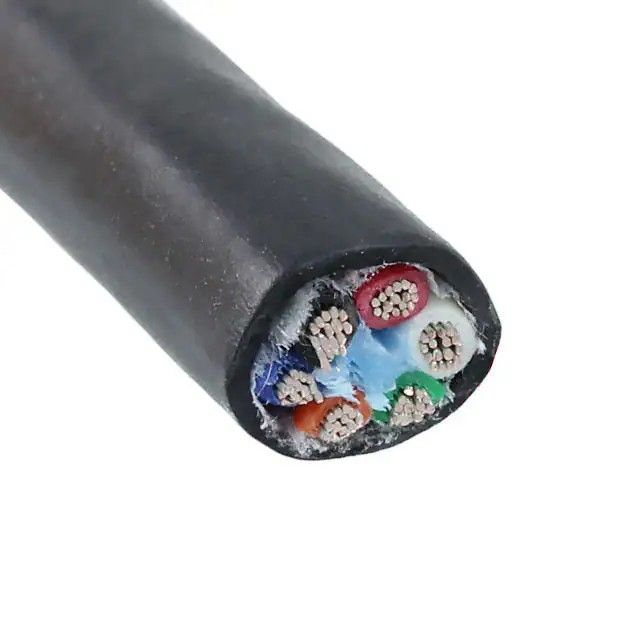 6 芯多芯线缆黑色 20AWG 100.0'(30.5m) 45056 BK005图片