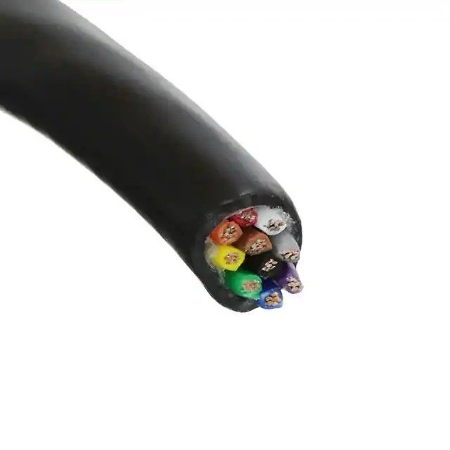 10 芯多芯线缆黑色 22 AWG 100.0'(30.5m) 25010 BK005图片