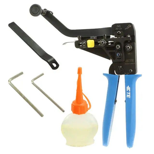 手动压接器工具矩形触点用于卷筒端子 734870-1图片