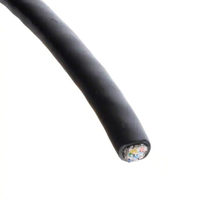 18(9 对双绞线)芯多线对线缆黑色 20AWG 箔，编织线 100.0'(30.5m) 45299 BK005图片