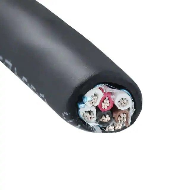 6(3 对双绞线)芯多线对线缆黑色 22 AWG 箔 1000.0'(304.8m) 45483 BK001图片