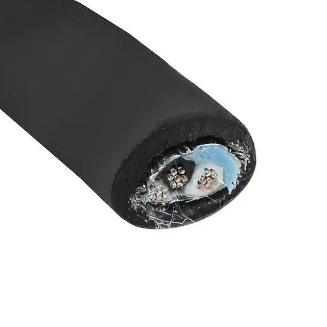2(1 对双绞线)芯多芯线缆黑色 24 AWG 箔，编织线 1000.0'(304.8m) 45271 BK001图片