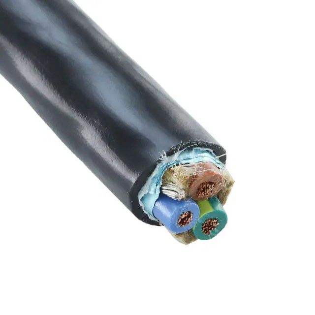 3 芯多芯线缆黑色 18AWG 箔 1000.0'(304.8m) 45383/1 BK001图片