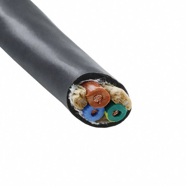 3 芯多芯线缆黑色 18AWG 1000.0'(304.8m) 45063/1 BK001图片