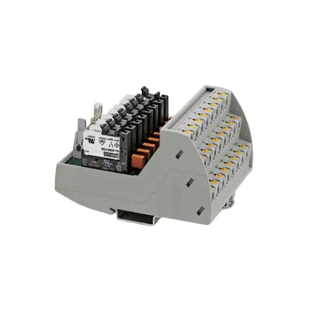 14 接线板-接口模块接线板-弹簧连接至矩形，公型 14-26 AWG 2903601图片