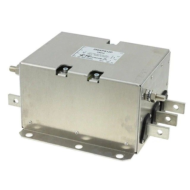 三相(角接) EMC/EMI 线路滤波器 250A 690VAC 50/60Hz 三级端子柱 250APS12P图片