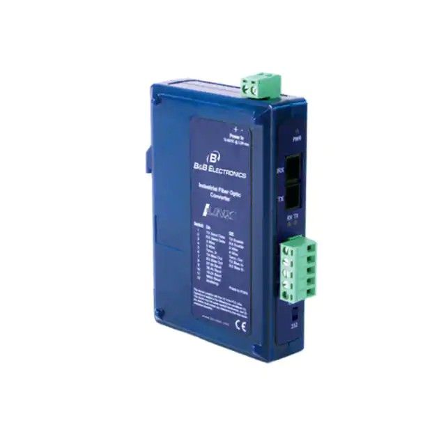 Converter, RS-232/422/485 to Fiber Optic BB-FOSTCDRI-ST图片