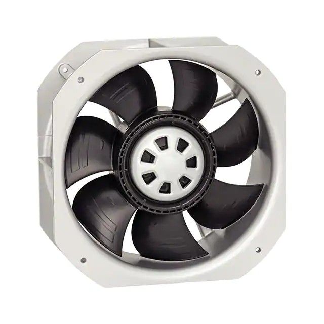风扇管轴式 115VAC 方形-225mm 长 x 225mm 高滚珠 623.0 CFM(17.44m³/min)端接块 W3G200-HD23-10图片