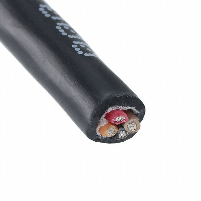 4 芯多芯线缆黑色 24 AWG 1000.0'(304.8m) 45014 BK001图片