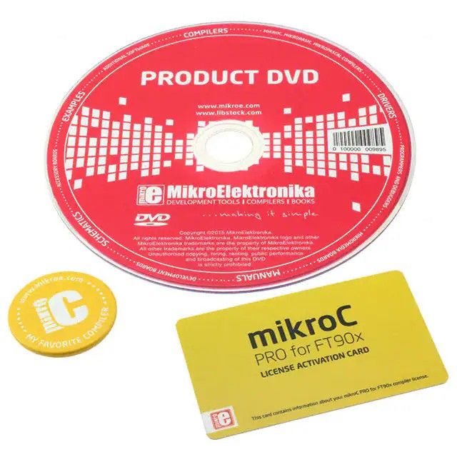 集成开发环境(IDE)永久固定节点 FT90x 编程卡 MIKROE-1730图片