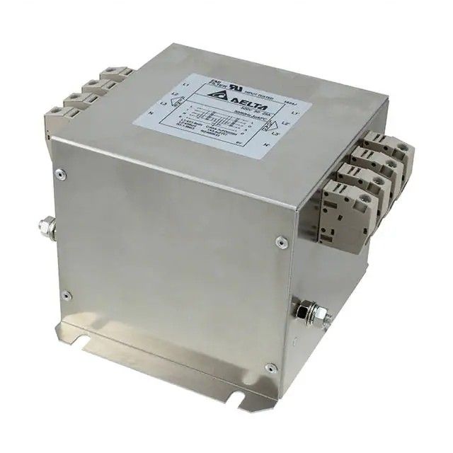 三相(星接) EMC/EMI 线路滤波器 520VAC 50/60Hz 两级端接块 64TYT8-2图片
