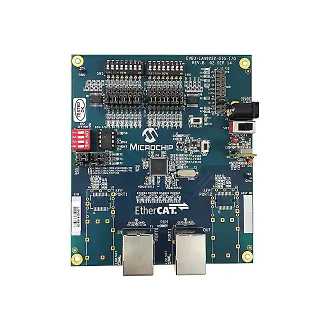 LAN9252 以太网接口评估板 EVB-LAN9252-DIGIO图片