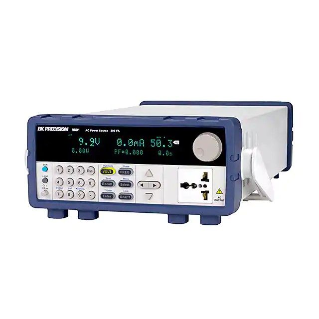 0 ~ 300VAC 输出工作台(AC 至 AC)电源 VFD 0 ~ 3A 输出特性存储器，可编程，LAN，RS232，和 USB 接口 9801图片