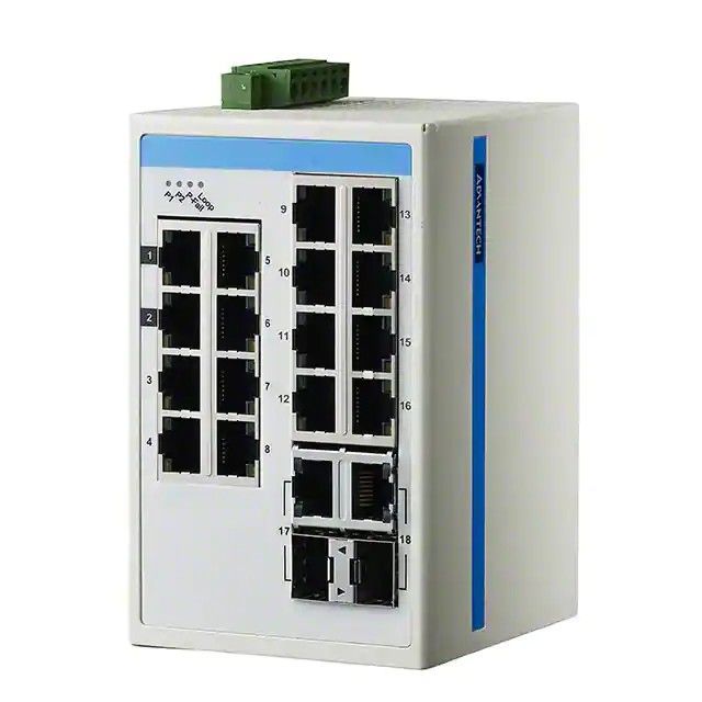 网络交换机-托管型 18 个端口 IP30 EKI-5626CI-AE图片