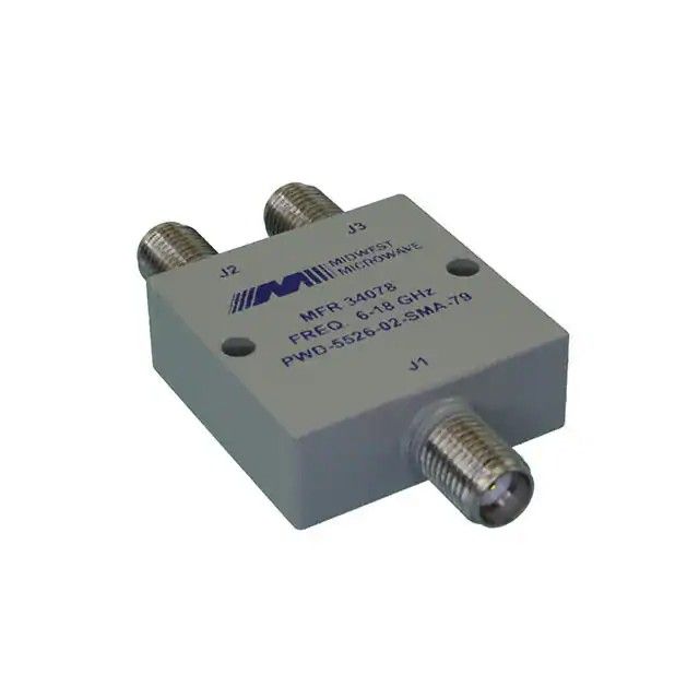 RF 功率分配器/分线器 6GHz ~ 18GHz 隔离(最小)18dB 模块 PWD-5526-02-SMA-79图片