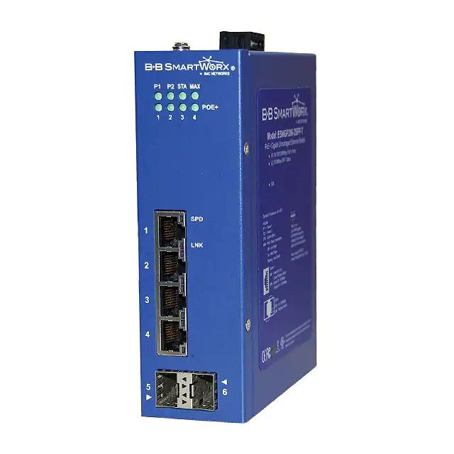 网络交换机-非托管型 6 个端口 IP30 BB-ESWGP206-2SFP-T图片
