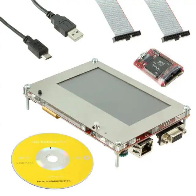 STM32F746，STM32F756 IAR KickStart STM32F7 ARM® Cortex®-M7 MCU 32-位评估板-嵌入式 STM3274G-SK/IAR图片