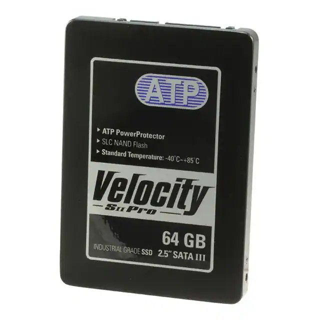 固态驱动器(SSD) 64GB SATA III FLASH-NAND(SLC) 2.5