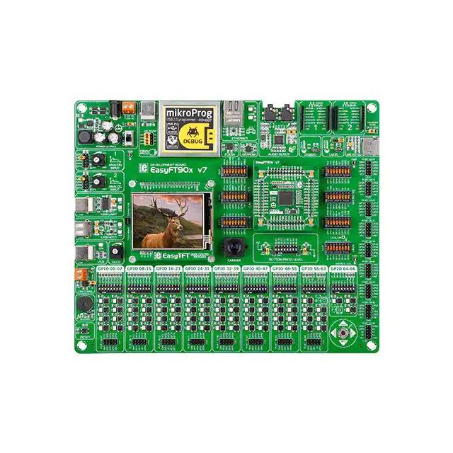 FT90X 用于 FT90x 的 mikroLab-FT32 MCU 32-位评估板-嵌入式 MIKROE-2020图片