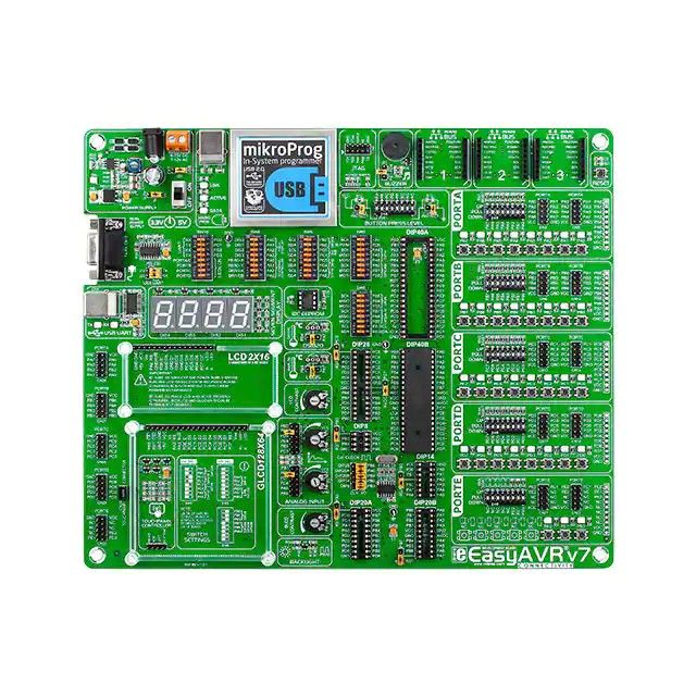 AVR 用于 AVR 的 mikroLab AVR® AVR MCU 8-位评估板-嵌入式 MIKROE-2013图片