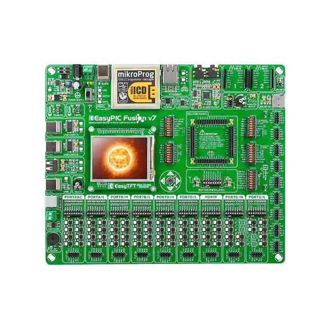 dsPIC33，PIC24，PIC32 用于 dsPIC L 的 mikroLab dsPIC®, PIC® PIC，dsPIC MCU 评估板-嵌入式 MIKROE-2009图片