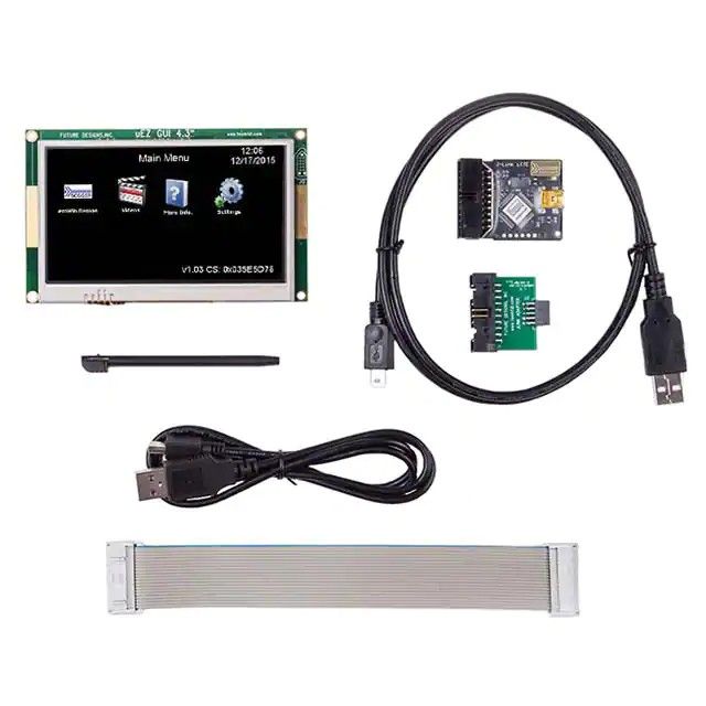 LPC4088 LCD 显示器显示评估板 UEZGUI-4088-43WQE图片