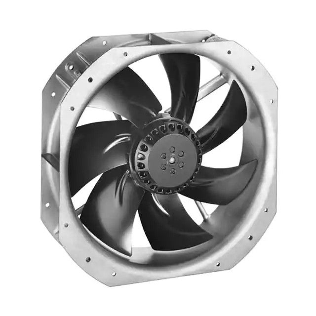 风扇管轴式 115VAC 方形-280mm 长 x 280mm 高滚珠端接块 W2E250-HL08-07图片
