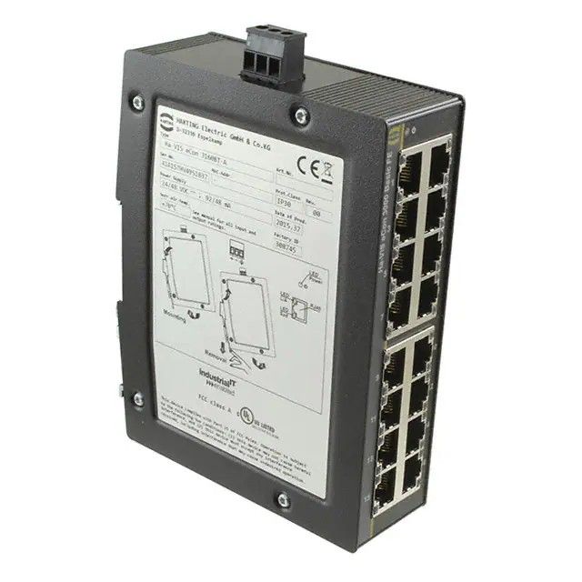 网络交换机-非托管型 16 个端口 IP30 24030160000图片